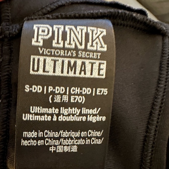 PINK VICTORIA’S SECRET /PINK SPORTS BRA , unused !! - Picture 4 of 4